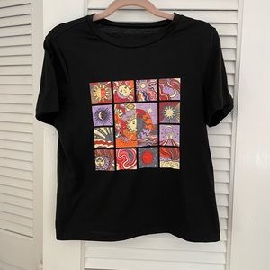 SHEIN Sun and Moon Graphic Tee